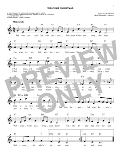Welcome Christmas von Dr. Seuss (Download) 