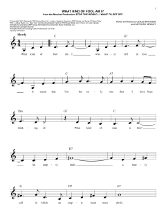 What Kind Of Fool Am I? von Anthony Newley (Download) 