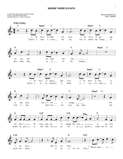 Where There Is Faith von Billy Simon (Download) 