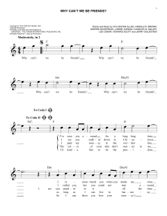 Why Can't We Be Friends von War (Download) 