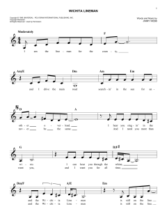 Wichita Lineman von Wade Hayes (Download) 