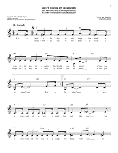 Won't You Be My Neighbor? von Fred Rogers (Download) 