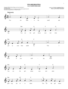 You Are Beautiful von Richard Rodgers (Download) 