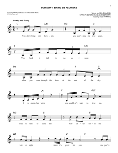 You Don't Bring Me Flowers von Alan Bergman (Download) 