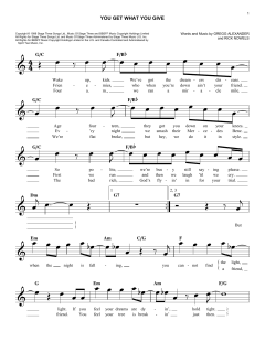 You Get What You Give von The New Radicals (Download) 