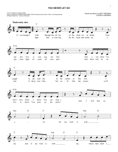 You Never Let Go von Matt Redman (Download) 