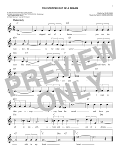 You Stepped Out Of A Dream von Nacio Herb Brown (Download) 