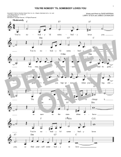 You're Nobody 'til Somebody Loves You von Dean Martin (Download) 