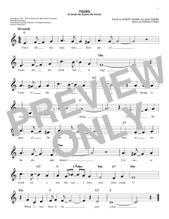 Yours von Albert Gamse (Download) 