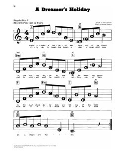 A Dreamer's Holiday von Mabel Wayne (Download) 