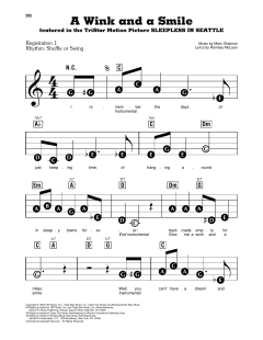 A Wink And A Smile von Marc Shaiman (Download) 