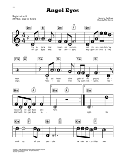 Angel Eyes von Earl Brent (Download) 