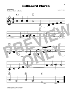 Billboard March von John N. Klohr (Download) 