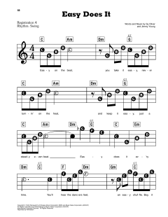 Easy Does It von Sy Oliver (Download) 