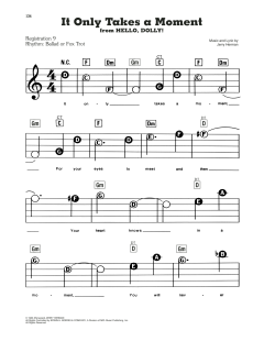 It Only Takes A Moment von Jerry Herman (Download) 