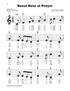 Sweet Hour Of Prayer von William B. Bradbury (Download) 