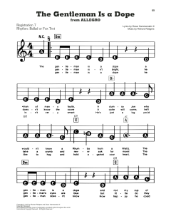 The Gentleman Is A Dope von Richard Rodgers (Download) 