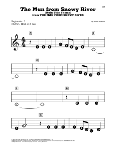 The Man From Snowy River von Bruce Rowland (Download) 