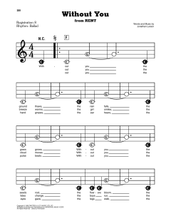 Without You von Jonathan Larson (Download) 