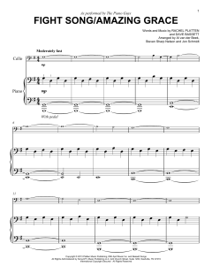 Fight Song/Amazing Grace von Rachel Platten (Download) 