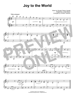 Joy To The World von Lowell Mason (Download) 