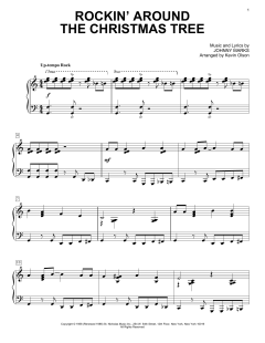 Rockin' Around The Christmas Tree von Johnny Marks (Download) 