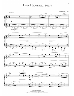 Two Thousand Years von Billy Joel (Download) 