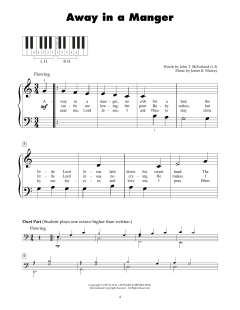Away In A Manger von James R. Murray (Download) 