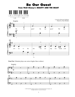 Be Our Guest von Alan Menken (Download) 