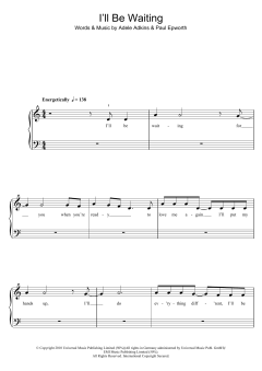 I'll Be Waiting von Adele (Download) 