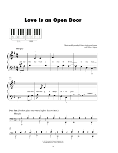 Love Is An Open Door von Robert Lopez (Download) 