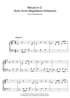 Minuet In G (Download) 