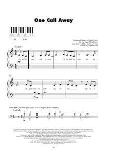 One Call Away von Charlie Puth (Download) 