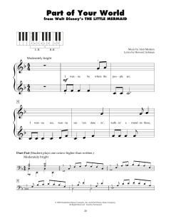 Part Of Your World von Alan Menken (Download) 