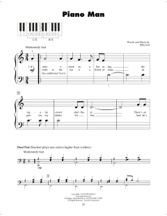 Piano Man von Billy Joel (Download) 