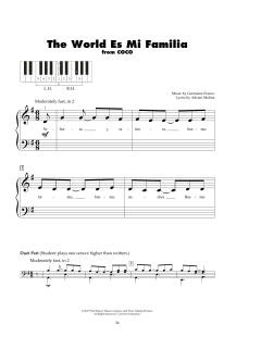 The World Es Mi Familia von Adrian Molina (Download) 