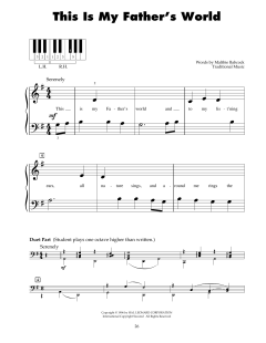 This Is My Father's World von Franklin Sheppard (Download) 