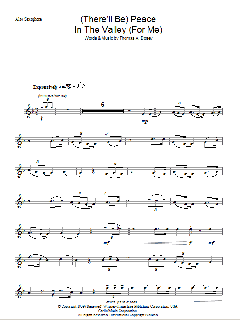 (There'll Be) Peace In The Valley von Thomas A. Dorsey (Download) 