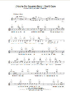 (You're So Square) Baby I Don't Care (Download) 