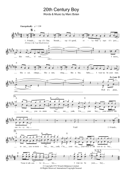 20th Century Boy von T. Rex (Download) 