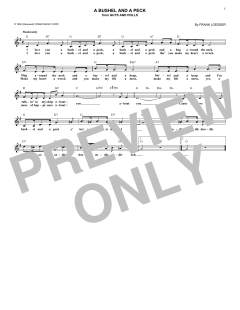 A Bushel And A Peck (Download) 