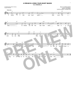 A Dream Is A Wish Your Heart Makes von Ilene Woods (Download) 