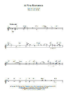 A Fine Romance von Jerome Kern (Download) 