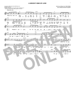 A Groovy Kind Of Love von Phil Collins (Download) 