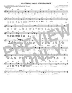 A Nightingale Sang In Berkeley Square von Manhattan Transfer (Download) 