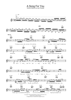 A Song For You von Ray Charles (Download) 