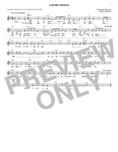 A Story Untold von Leroy Griffin (Download) 