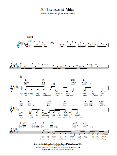 A Thousand Miles von Vanessa Carlton (Download) 