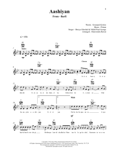 Aashiyaan von Shreya Ghoshal and Nikhil Paul George Pritam (Download) 