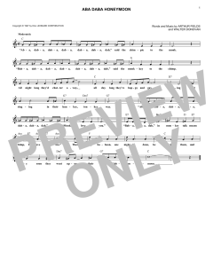 Aba Daba Honeymoon von Arthur Fields (Download) 